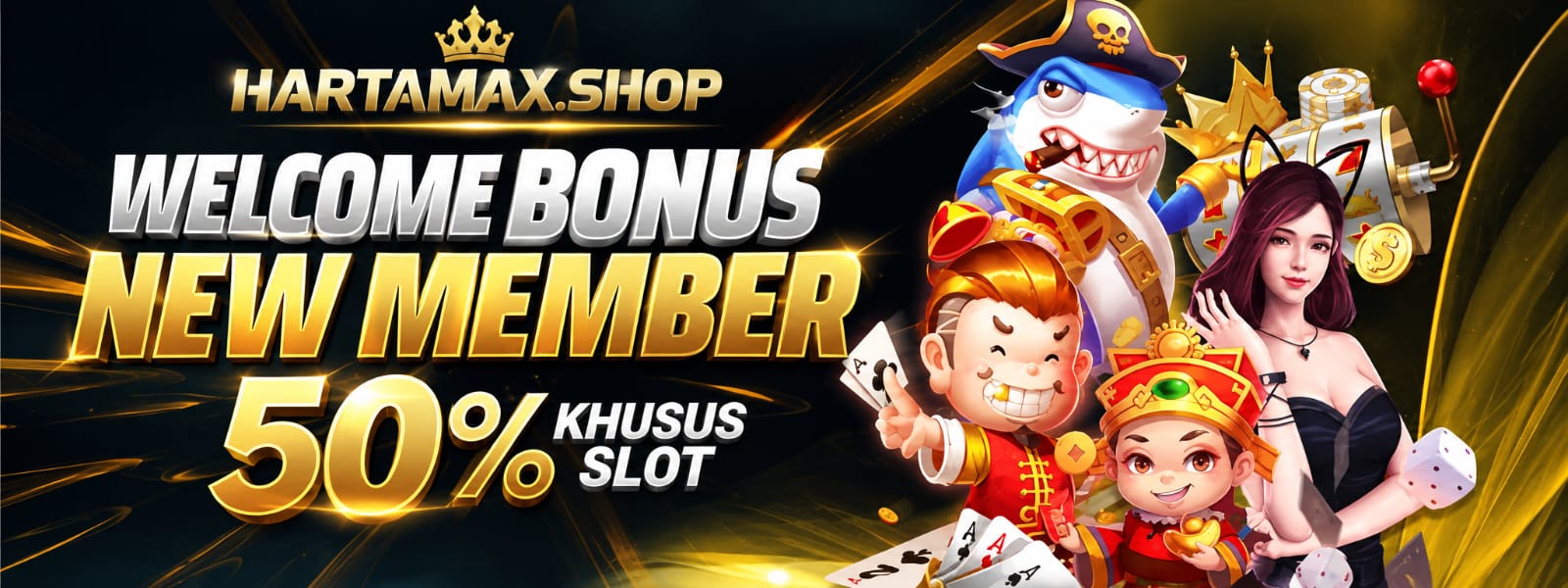 Bonus New Member 50%